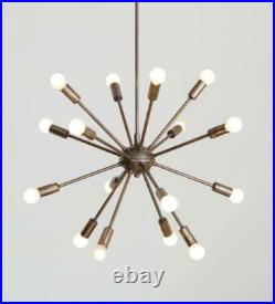 16-Arm Sputnik Chandelier Atomic Mid Century Modern Ceiling Light 16-Arm Sputnik Chandelier Atomic Mid Century Modern Ceiling Light