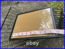 1950s Large Wire Frame Atomic Midcentury 8x10 Art Deco Retro Abstract Metal
