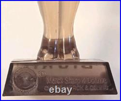 1958 Merck Mid Century Advertising Water Filled Female Form Statue Atomic Age 1958 Merck Mid Century Advertising Water Filled Female Form Statue Atomic Age