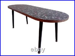 1960's JAQUELINE GROAG Atomic Mid-Century Coffee / Drinks Table