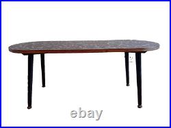 1960's JAQUELINE GROAG Atomic Mid-Century Coffee / Drinks Table