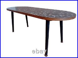 1960's JAQUELINE GROAG Atomic Mid-Century Coffee / Drinks Table