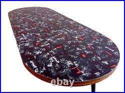 1960's JAQUELINE GROAG Atomic Mid-Century Coffee / Drinks Table