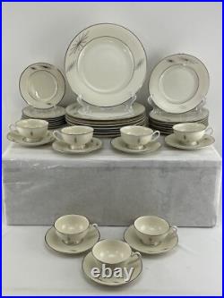 1960's MID CENTURY ATOMIC Syracuse China POLARIS Place Settings 37 Piece Set