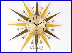 31 Retro Starburst Wall Clock Mid Century Modern Atomic Style Home Decor 31 Retro Starburst Wall Clock Mid Century Modern Atomic Style Home Decor