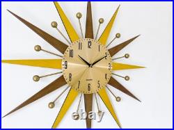 31 Retro Starburst Wall Clock Mid Century Modern Atomic Style Home Decor 31 Retro Starburst Wall Clock Mid Century Modern Atomic Style Home Decor