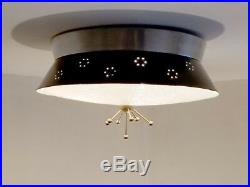 459b 60s 70s Vintage Ceiling Light Lamp Fixture atomic midcentury eames retro