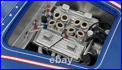 Art Deco Vintage Mid Century Atomic Modern Jet Space Age 1960 Race Car Rare Blue