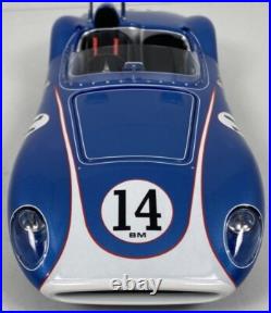 Art Deco Vintage Mid Century Atomic Modern Jet Space Age 1960 Race Car Rare Blue