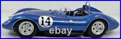 Art Deco Vintage Mid Century Atomic Modern Jet Space Age 1960 Race Car Rare Blue