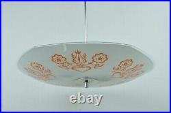 Atomic Lighting, Ceiling Lamp, Mid Century Lighting, Glass Ceiling Light