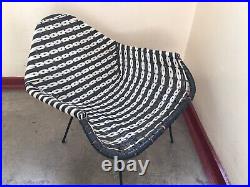 Atomic Mid Century Satellite Sputnik Chair 50/60s 1960 Retro Vintage Woven Small