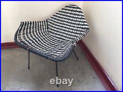 Atomic Mid Century Satellite Sputnik Chair 50/60s 1960 Retro Vintage Woven Small