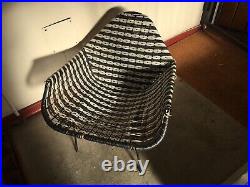 Atomic Mid Century Satellite Sputnik Chair 50/60s 1960 Retro Vintage Woven Small