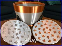Bullet Bowl Atomic Age Mid-Century Modern Decor Retro Rocket Bucket Office Gift Bullet Bowl Atomic Age Mid-Century Modern Decor Retro Rocket Bucket Office Gift