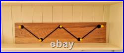 Coat Hooks Hat Rack Atomic Vintage Retro Yellow Bullet Mid Century Coat Hooks Hat Rack Atomic Vintage Retro Yellow Bullet Mid Century