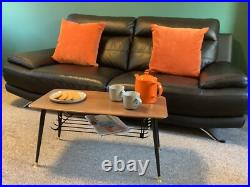 Coffee Table Mid 20th Century Melamine Wood Effect Table Stylish Atomic Design Coffee Table Mid 20th Century Melamine Wood Effect Table Stylish Atomic Design