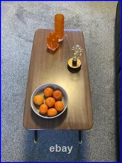 Coffee Table Mid 20th Century Melamine Wood Effect Table Stylish Atomic Design Coffee Table Mid 20th Century Melamine Wood Effect Table Stylish Atomic Design