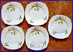 Colclough Starburst 15-Piece Vintage Bone China Tea Set Atomic Mid-Century