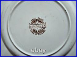 Colclough Starburst 15-Piece Vintage Bone China Tea Set Atomic Mid-Century