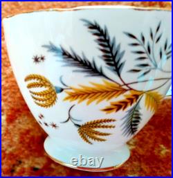Colclough Starburst 15-Piece Vintage Bone China Tea Set Atomic Mid-Century