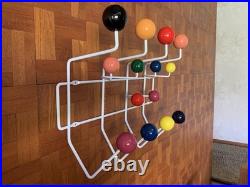 Eames style Hang It All atomic coat hat rack mid century modern