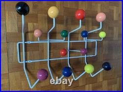 Eames style Hang It All atomic coat hat rack mid century modern