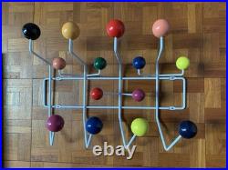 Eames style Hang It All atomic coat hat rack mid century modern