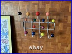 Eames style Hang It All atomic coat hat rack mid century modern