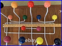 Eames style Hang It All atomic coat hat rack mid century modern