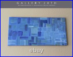 Fantastic! Orig Abstract Oil Painting! Mondrian Style MCM Atomic MID Century Vtg