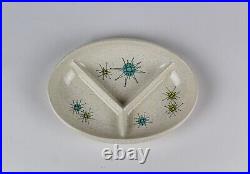 Franciscan Atomic Starburst? Mid-Century MCM? Child's 3 Part Divided Plate