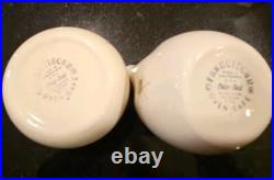 Franciscan Atomic Starburst Sugar & Creamer withLid + Dish Mid Century Modern MCM