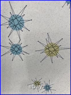 Franciscan Atomic Starburst Unused Mid-Century 13 3/8 CHOP PLATE/ROUND PLATTER