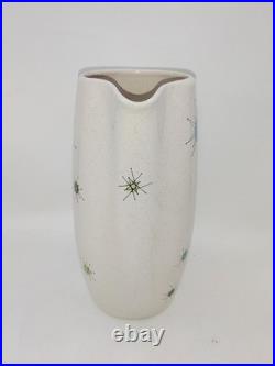 Franciscan Earthenware Atomic Starburst Mid Century 10 Tall Pitcher