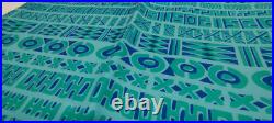 Harwood Steiger Atomic INCA II Mid Century Modern Cotton 2 YARDS Teal Turquoise Harwood Steiger Atomic INCA II Mid Century Modern Cotton 2 YARDS Teal Turquoise