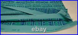 Harwood Steiger Atomic INCA II Mid Century Modern Cotton 2 YARDS Teal Turquoise Harwood Steiger Atomic INCA II Mid Century Modern Cotton 2 YARDS Teal Turquoise