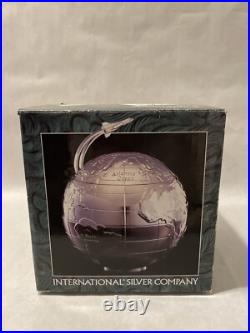 International Silver Co Vtg World Globe Ice Bucket WithRocket Mid Century Atomic International Silver Co Vtg World Globe Ice Bucket WithRocket Mid Century Atomic