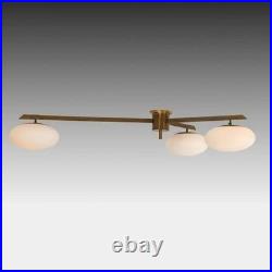 Italian Ceiling Light Chandelier Stilnovo Arredoluce MID Century 1950 Atomic