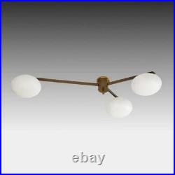 Italian Ceiling Light Chandelier Stilnovo Arredoluce MID Century 1950 Atomic