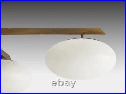 Italian Ceiling Light Chandelier Stilnovo Arredoluce MID Century 1950 Atomic