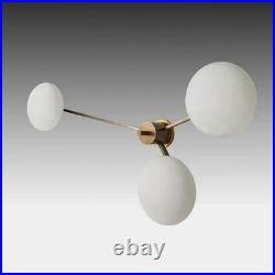 Italian Ceiling Light Chandelier Stilnovo Arredoluce MID Century 1950 Atomic