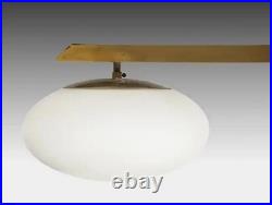 Italian Ceiling Light Chandelier Stilnovo Arredoluce MID Century 1950 Atomic