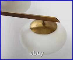 Italian Ceiling Light Chandelier Stilnovo Arredoluce MID Century 1950 Atomic