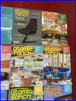 Lot 23 Atomic Ranch magazines mid century architecture home decor mcm 2013-2024