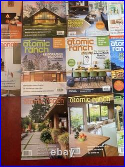 Lot 23 Atomic Ranch magazines mid century architecture home decor mcm 2013-2024