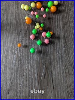 MCM 60s 70s Neon Atomic Kinetic Ball Wire Art Sculpture Laurids Lonborg Style MCM 60s 70s Neon Atomic Kinetic Ball Wire Art Sculpture Laurids Lonborg Style