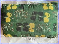 MID CENTURY MODERN PILLOW Mid Mod Vintage Atomic Eames Alexander Girard era RARE MID CENTURY MODERN PILLOW Mid Mod Vintage Atomic Eames Alexander Girard era RARE