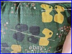 MID CENTURY MODERN PILLOW Mid Mod Vintage Atomic Eames Alexander Girard era RARE MID CENTURY MODERN PILLOW Mid Mod Vintage Atomic Eames Alexander Girard era RARE