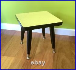 MID CENTURY Small SIDE TABLE RARE RETRO 1960s ATOMIC Era Legs EXCELLENT COND/N